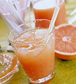 玻璃,葡萄柚汁