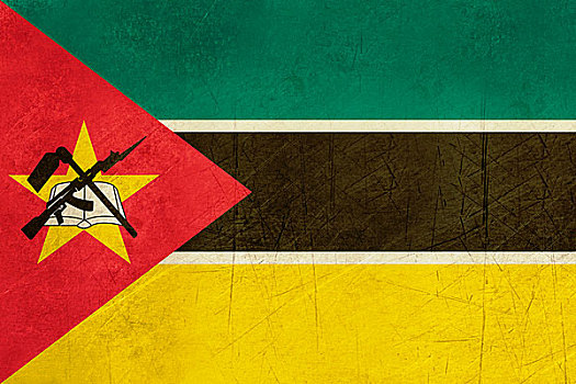 低劣,莫桑比克,旗帜