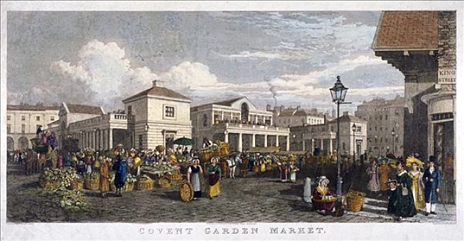 考文特花园,市场,威斯敏斯特,伦敦
