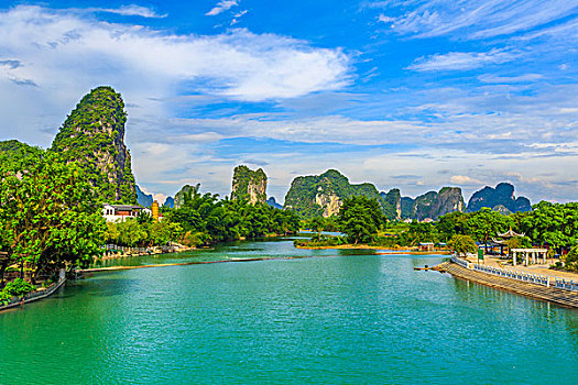 阳朔,兴坪,漓江,自然,风景