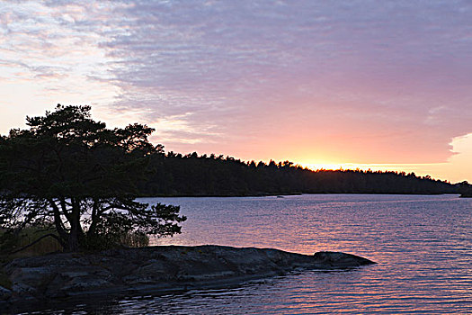 日落,瑞典