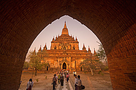亚洲,缅甸,蒲甘寺庙