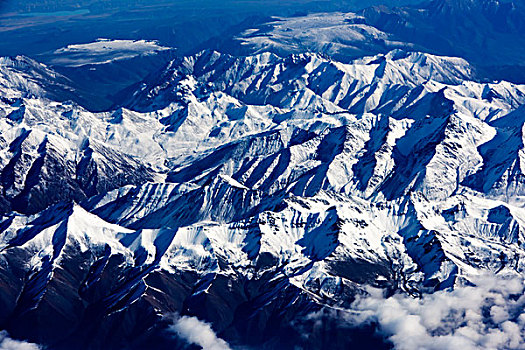 雪山,群山,山脉,高原