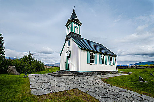 冰岛,南,区域,教堂