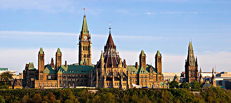 议会,建筑,加拿大,渥太华,安大略省