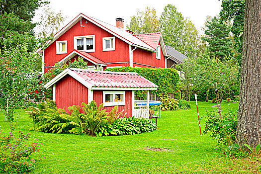特色,房子,斯堪的纳维亚