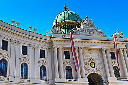维也纳,霍夫堡皇宫,入口