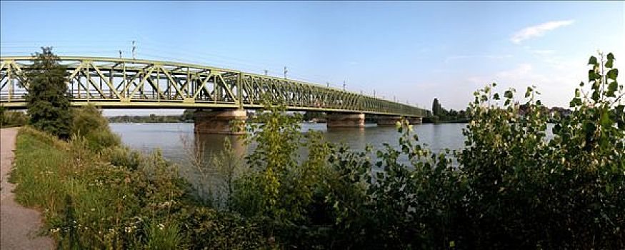 老,多瑙河,桥,下奥地利州