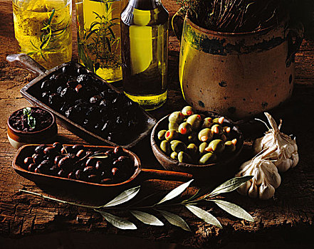 产品,橄榄油,开胃酒,橄榄