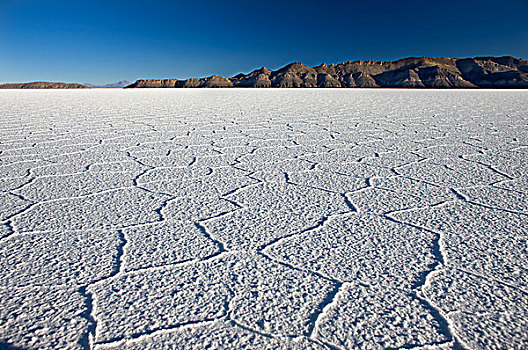 盐湖,乌尤尼盐沼,盐滩,玻利维亚