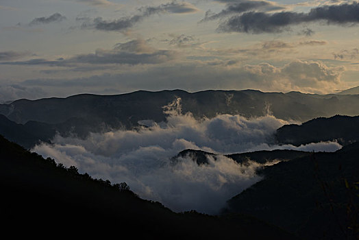 太行山,云台山,云海,阳光,大气