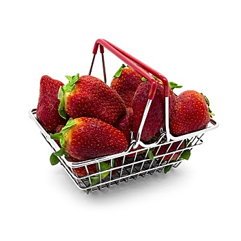 草莓,购物车