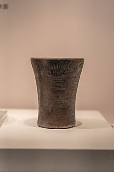 秘鲁印加博物馆藏印加帝国木凯罗杯