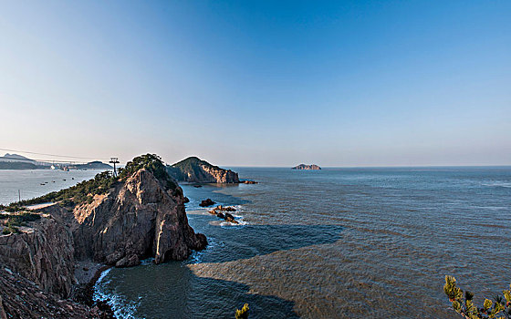 山东威海荣成成山头风景区一角