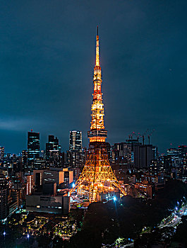 日本东京夜景