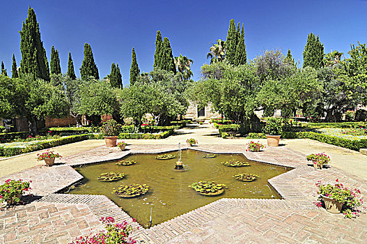 花园,西班牙,安达卢西亚