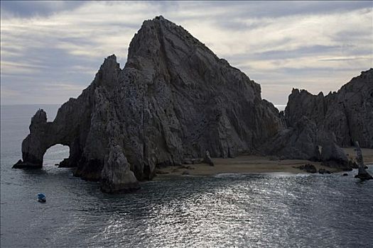 岩石构造,海中,卡波圣卢卡斯,北下加利福尼亚州,墨西哥