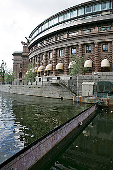 斯德哥尔摩王宫一角