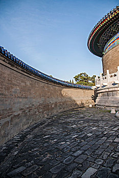 北京天坛公园皇穹宇回音壁