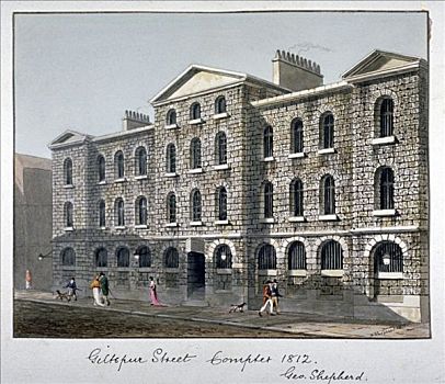 街道,伦敦,1812年