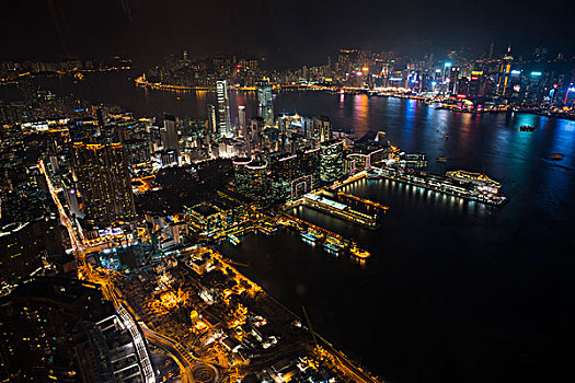 高視角看香港城市景觀
