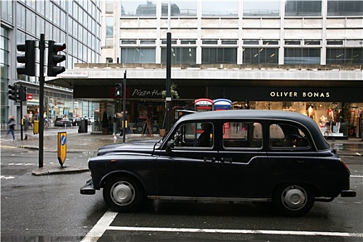 伦敦,出租车