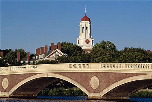 桥,河,纪念,剑桥,马萨诸塞,美国