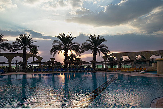 游泳池,水疗,以色列