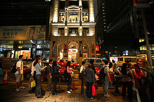 香港回归十周年图片展览－香港街景