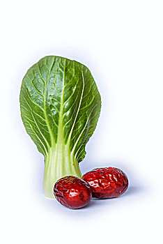 健康食物-----小白菜与红枣