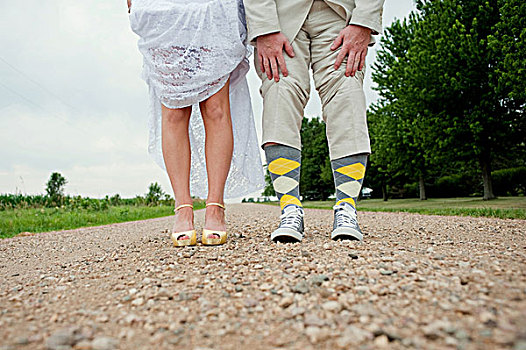 情侣,腿,结婚日
