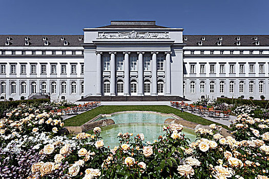 宫殿,科布伦茨,莱茵兰普法尔茨州,德国,欧洲
