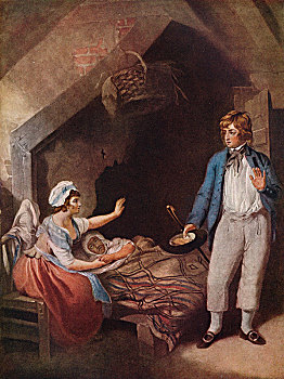 1786年,艺术家,病房