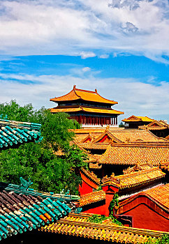 北京故宫神武门