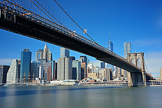 布鲁克林大桥,市区,曼哈顿
