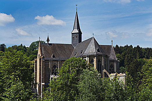 寺院,教堂,北莱茵-威斯特伐利亚,德国,欧洲