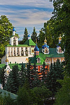 俄罗斯,寺院,风景,圣母升天大教堂
