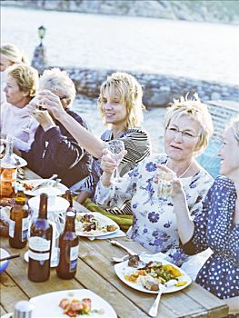 宴会,海洋,瑞典