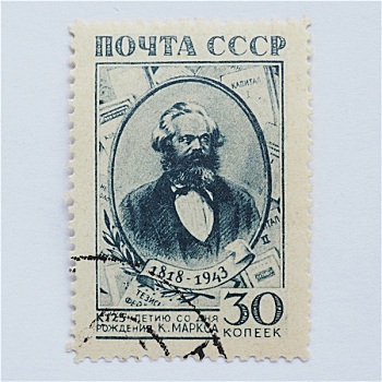 俄罗斯,邮票