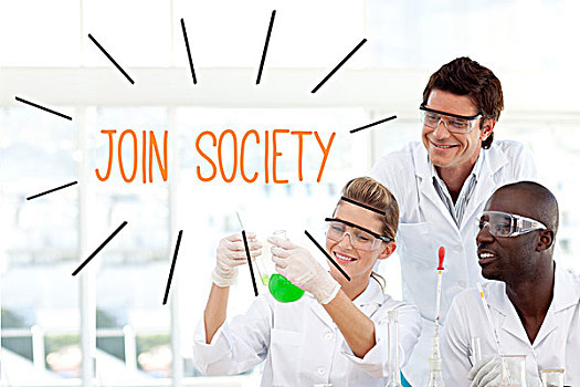 社会,科学家,工作,实验室
