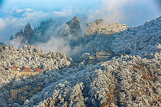 黄山雪凇无限美