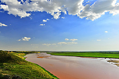 河套平原图片