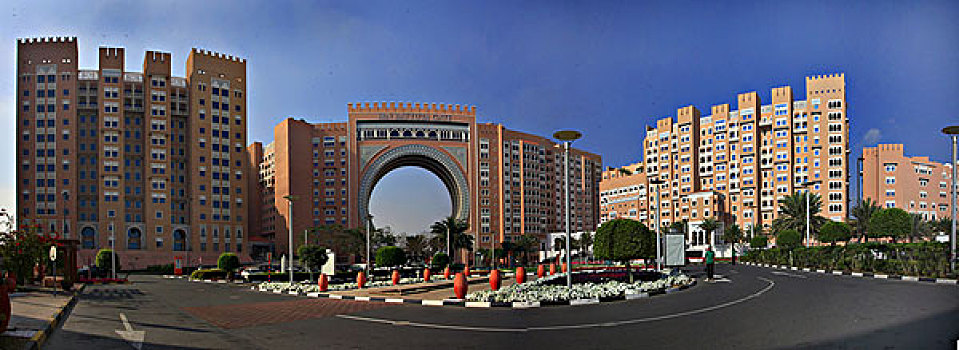 迪拜老城区六国城门酒店
