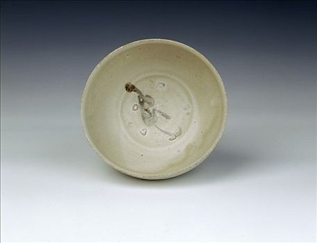 碗,铁,褐色,装饰,窑,越南,14世纪,艺术家,未知