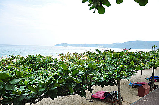 海滩休闲