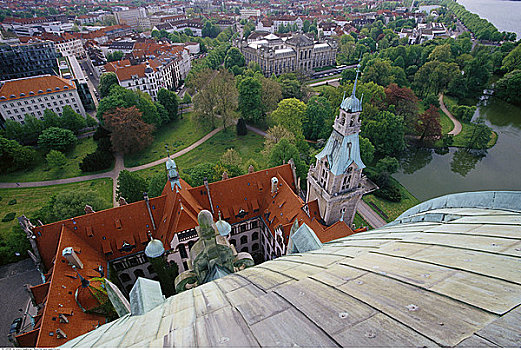 穹顶,市政厅,汉诺威,德国