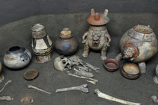 哥斯达黎加,圣荷塞,国家博物馆,室内,埋葬,场所