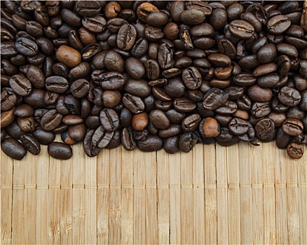 背景,咖啡豆