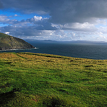 头部,丁格尔半岛,爱尔兰,风景