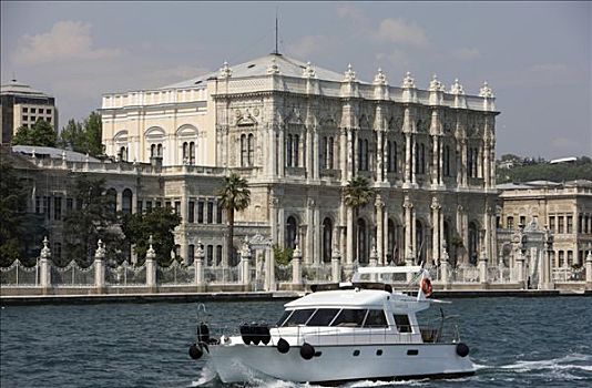 宫殿,风景,博斯普鲁斯海峡,伊斯坦布尔,土耳其